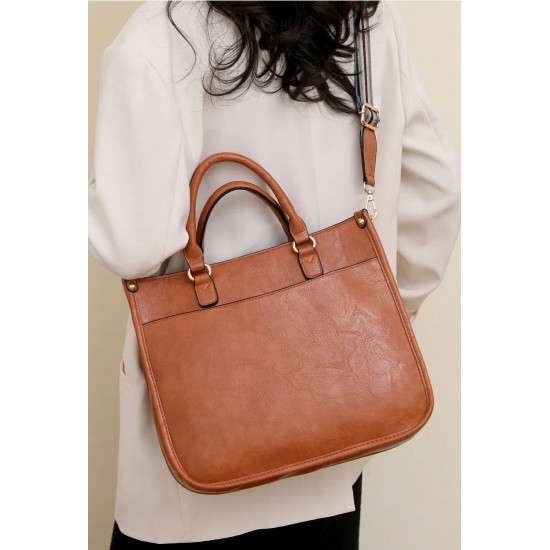 Custom Brand Leather Handbag Ladies Fashion Messenger Bag