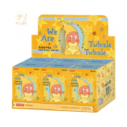 POPMART Surprise Box We Are Twinkle Twinkle Series Plush Keychains Toys Pendant Blind Box for Birthday Gift