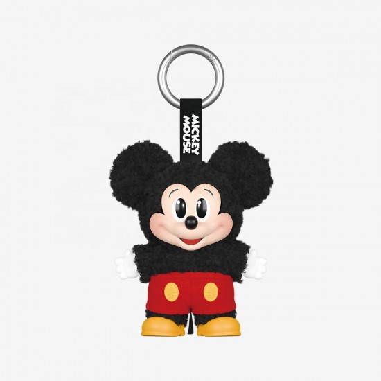 Original Popmart Blind Box New Mickeyy Mouses Family Cute Together Keychain Series Figures Cartoon Plush Doll Toys Mystery Boxes