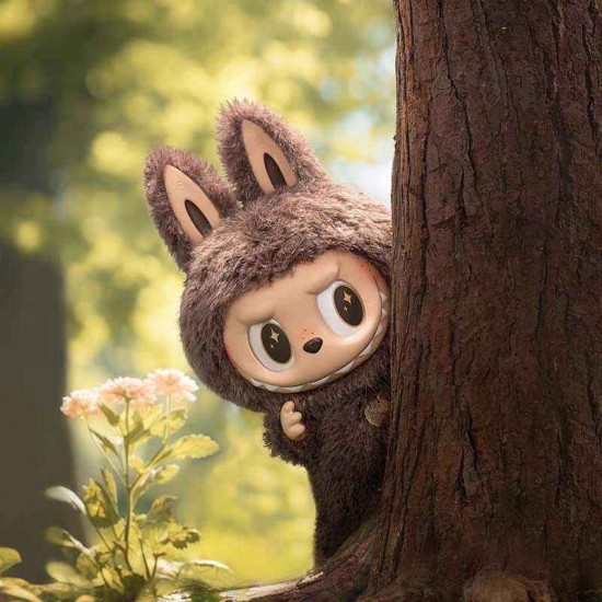 Labubu Pop Mart Plush Toy Blind Box Mystery Collectible Cute Cartoon Keychain Pendant Kawaii Soft Creative Gift for Children