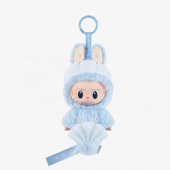 Wholesale High Quality Creative Anime Kawaii Labubu POOPMART Blue Fairy Mermaid Blind Box for Gifts