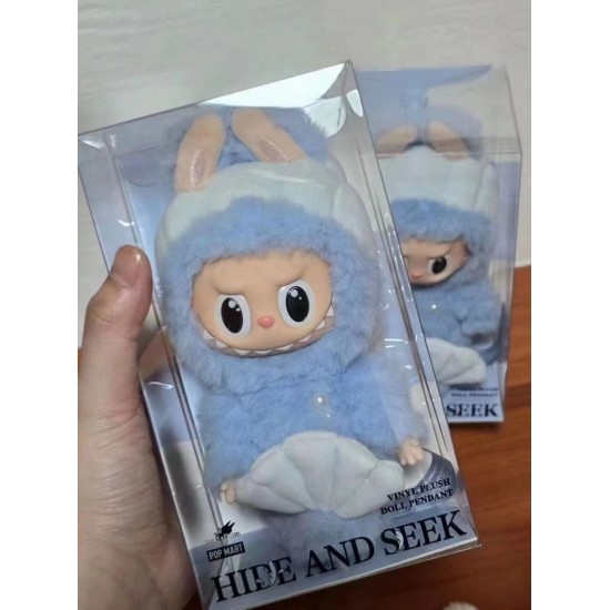 Wholesale High Quality Creative Anime Kawaii Labubu POOPMART Blue Fairy Mermaid Blind Box for Gifts