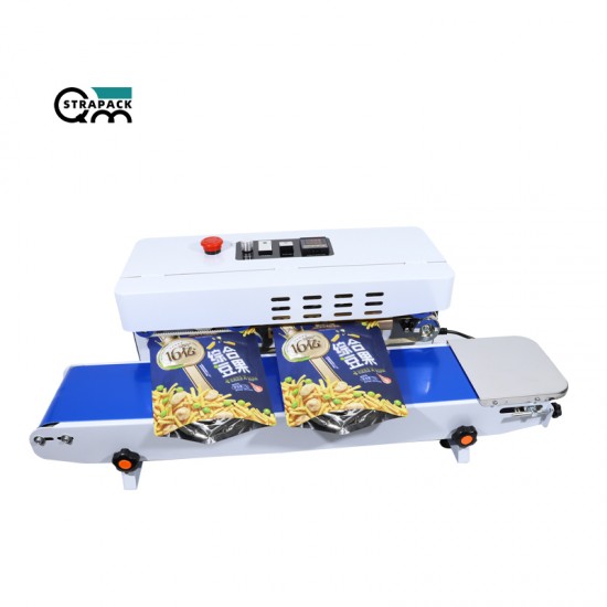 Paper Bag Automatic Continuous Plastic Bag and Pouch Food Heat Sealing Sealer Machine
