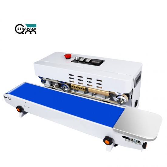 Paper Bag Automatic Continuous Plastic Bag and Pouch Food Heat Sealing Sealer Machine