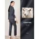 Women's XS Wool Wisteria Suit Jacket Machine Washable Business Commuter Work Clothes New Professional Small Work Jacket