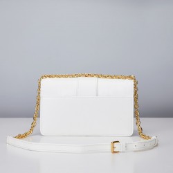 Newest Designer Calfskin Bag Full Steel Hardware Crossbody Wallet Card Holder for Women Girls