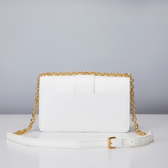 Newest Designer Calfskin Bag Full Steel Hardware Crossbody Wallet Card Holder for Women Girls