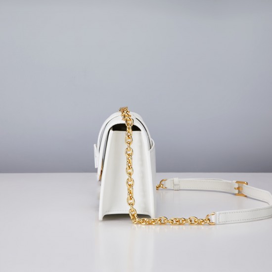 Newest Designer Calfskin Bag Full Steel Hardware Crossbody Wallet Card Holder for Women Girls