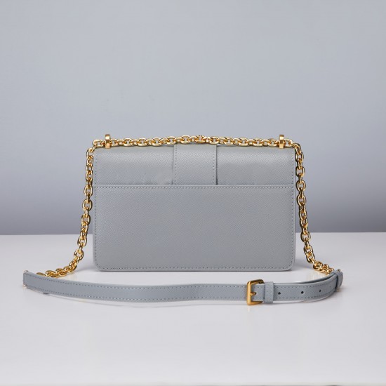 Newest Designer Calfskin Bag Full Steel Hardware Crossbody Wallet Card Holder for Women Girls