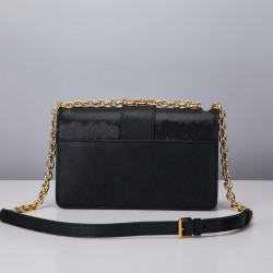 Newest Designer Calfskin Bag Full Steel Hardware Crossbody Wallet Card Holder for Women Girls