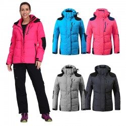 High-Quality Down Coat Filling 80% Duck Down Coat For Woman Waterproof Windproof Outdoor Jackets Winter Breathable Warm Clothes