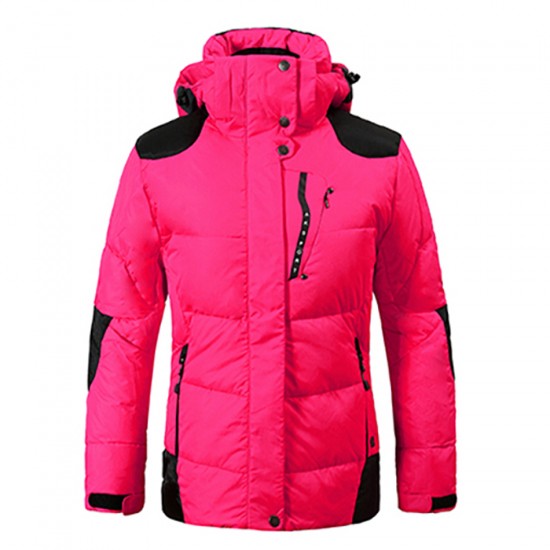 High-Quality Down Coat Filling 80% Duck Down Coat For Woman Waterproof Windproof Outdoor Jackets Winter Breathable Warm Clothes