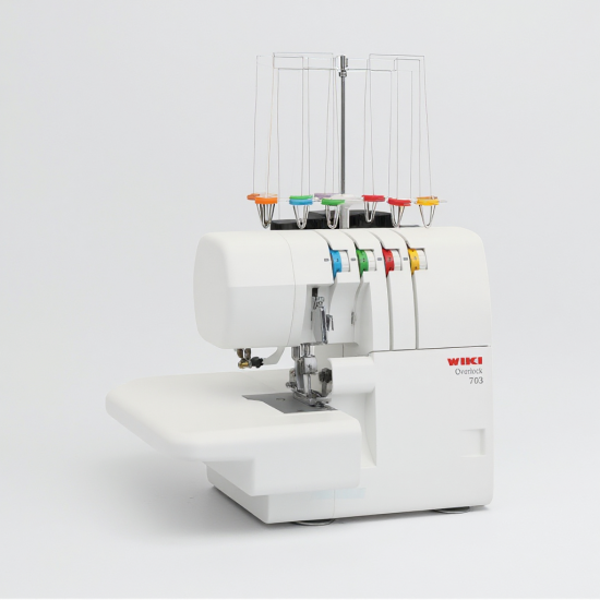 Hot Sale JUKKY 703 Mini Portable Electric  Household Sewing Domestic Overlock Stitch Machines for Sale Garment  Mesin Jahit