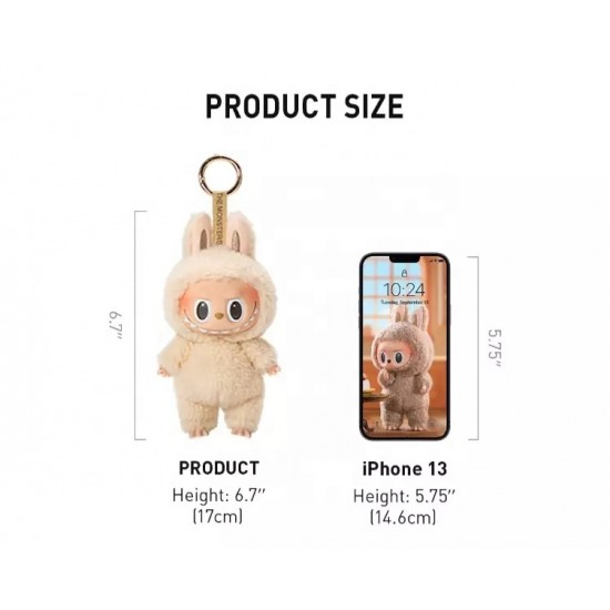 Popmart Labubu Monsters Macaron Cute New Plush Toys Funny Creative Gift Best Anime Action Figures Blind Box for Kids