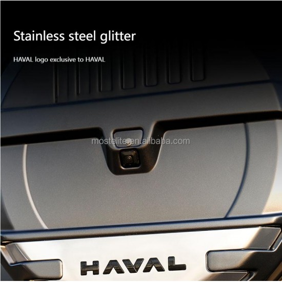 Exterior Modification Mecha Style Spare Tire Cover Rear Tire Protection Shell Accessories for Haval H9 2025
