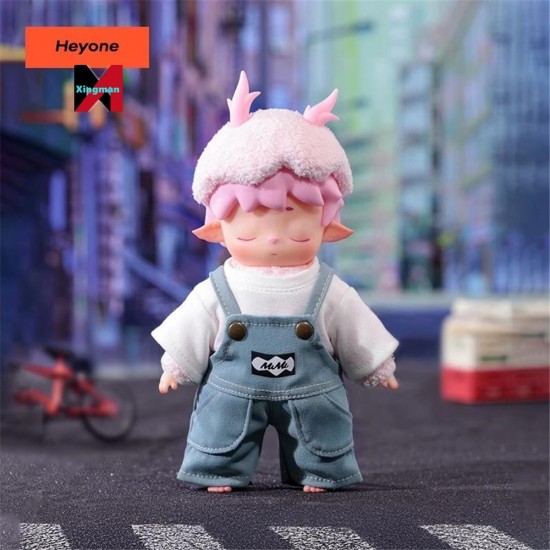 New Heyone Black Play MIMI's CITYWALK series blind box trendy toy figurine figurine with cute Keychain pendant Holiday gifts