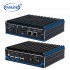 High Quality Mini PC In-Tel Cele-Ron J4125 Quad Core Triple Display 4K DDR4 RAM M.2 Slots Barebone Pc for Electronic Equipment