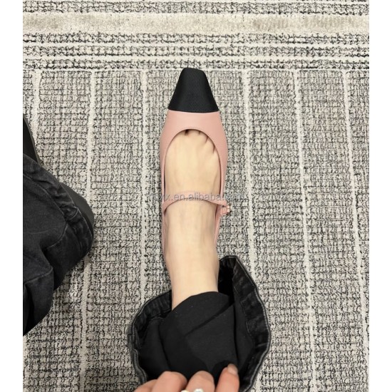 Spring and Autumn French Retro Two Wear High Heels WomenTemperament Single Shoes