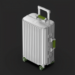 2025 NEW All Aluminum Magnesium Alloy Modern 20 Inch Travel Trolley Bag Hard Shell Suitcase Unisex Bearing Wheel Carry on case