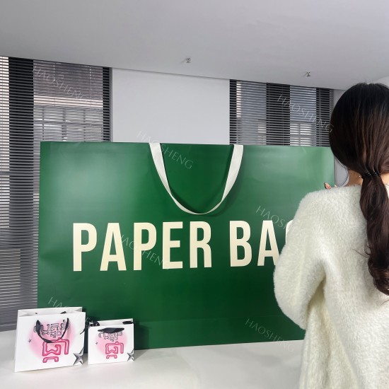 Large Paper Bag Large Paper Bag Portable Bag Customization