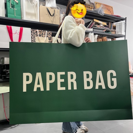 Large Paper Bag Large Paper Bag Portable Bag Customization