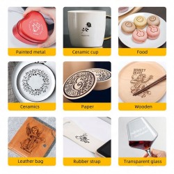 Wholesale DAJA DJ6 Mini Portable UV Laser Engraver 3W/5W CNC Logo Marking High Speed Glass Metal Wood Laser Engraving Machine