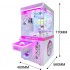 Factory Wholesale Plush Mini Toys Claw Machine Coin Operated Claw Crane Machine with Coin Acceptor