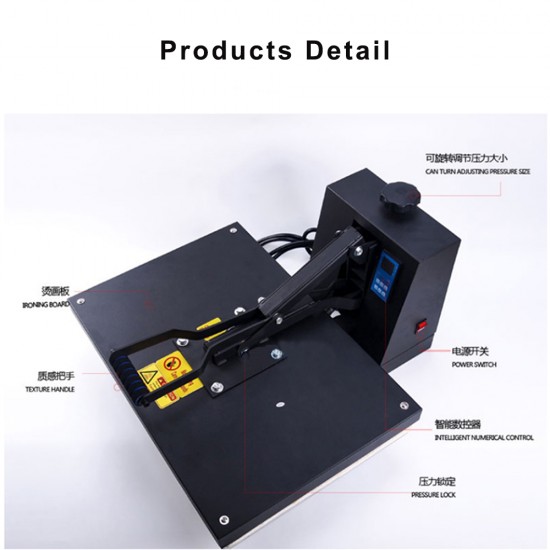 40*60cm Multifunctional Flat Heat Press Machine DIY Custom Sublimation for Textile Keychain Photo Frame Heat Transfer