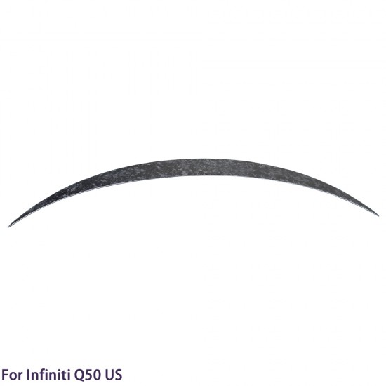 For Infiniti Q50 Q50S Q50L JP Style Forged Carbon Fiber Rear Spoiler Trunk Wing 2013-2023