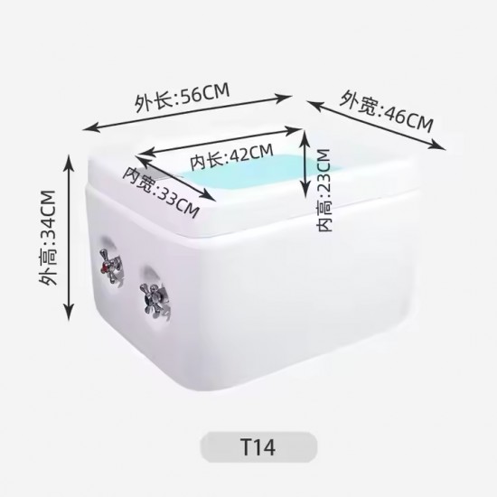 Beauty Nail Salon Pedicure Bowl Foot Spa Basin Foot Bath Spa Salon Product