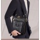 100% genuine leather handbag for men, made of real crocodile skin, shoulder strap style, crossbody bag