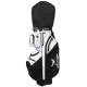 Factory Direct Customized Waterproof Portable Unisex Polyester Material 14-Way Divider Top Black White Golf Bag