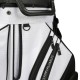 Factory Direct Customized Waterproof Portable Unisex Polyester Material 14-Way Divider Top Black White Golf Bag