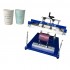 Plastic Paper Cup Tooling  Manual Curved Screen Printing Machine