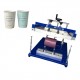 Plastic Paper Cup Tooling  Manual Curved Screen Printing Machine