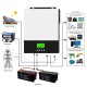 3KW MPPT Hybrid Inverter 24V 80A Solar Hybrid Inverter 230V on off Grid Hybrid Inverter Pure Sine Wave Inversor