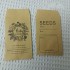 Factory Direct Sales Kraft Paper Bag Little Seed Bag Low Price Wholesale Laboratory Sample Bag