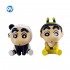 6pcs/set Crayon Shin Chan Cos Animals Kawaii Pvc GK Model Cute Collection Cartoon Figurine Toys Accessories Kids Friends Gifts