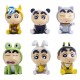 6pcs/set Crayon Shin Chan Cos Animals Kawaii Pvc GK Model Cute Collection Cartoon Figurine Toys Accessories Kids Friends Gifts
