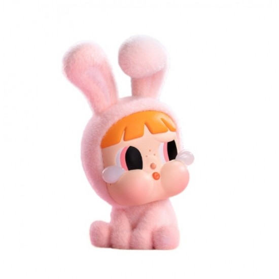 POOPMART CRYBABY 11cm PVC Handheld Blind Box Flying Girl Police Series Action Figure Model for Decoration or Gift Collection