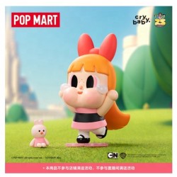 POOPMART CRYBABY 11cm PVC Handheld Blind Box Flying Girl Police Series Action Figure Model for Decoration or Gift Collection