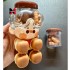 Genuine Pino Jelly Cocoa Biscuit Large Kawaii Action Figures Doll Desktop Decoration Toy Friends Gift Collection Model