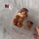 Genuine Pino Jelly Cocoa Biscuit Large Kawaii Action Figures Doll Desktop Decoration Toy Friends Gift Collection Model