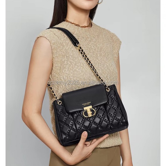 2025 New Large-capacity Handbag, Simple and Fashionable Real Leather Shoulder Bag and Crossbody Bag