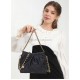2025 New Large-capacity Shopping Bag Simple Genuine Leather Single-shoulder Crossbody, Oil Wax Leather Cowhide Handbag