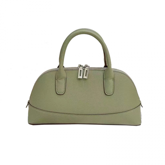 Fashion Ladies Genuine Cowhide Leather Handbags Classic Tote Bag with Zipper Closure Waterproof Shoulder Bags for Women