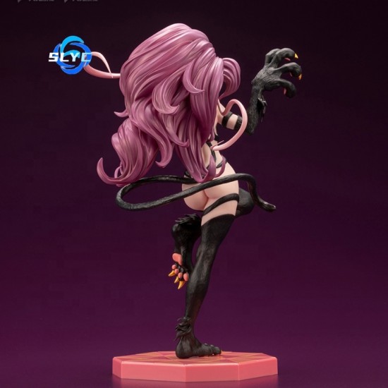 Kotobukiya GAME Pretty Girl Felicia Action Figure Darkstalkers Bishoujo Statue Collectible Gifts for Kids Toys for Boys