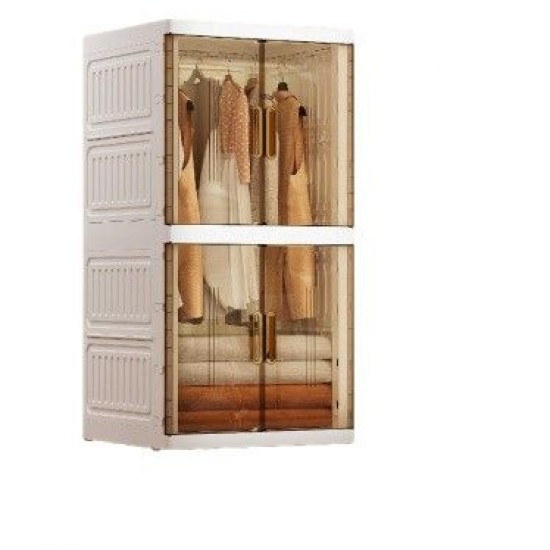 Plastic Folding Storage Organizer Boxes Sundries Collapsible Storage Box