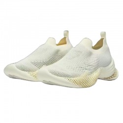 Sell Well New Type 3D Printed White Casual Shoes Durable & High Elasticity for Men Women Shoes