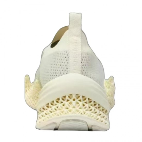 Sell Well New Type 3D Printed White Casual Shoes Durable & High Elasticity for Men Women Shoes